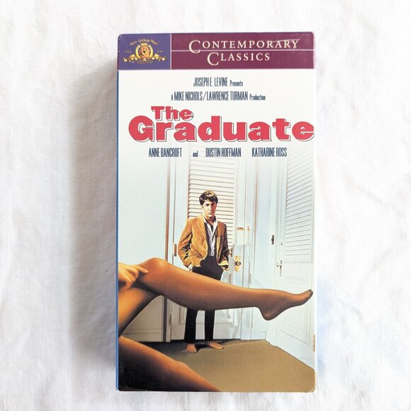 3/$15 The Graduate (1967) VHS movie Anne Bancroft Dustin Hoffman Ac award winner - Picture 2 of 7
